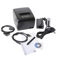 Принтер чеков POScenter RP-100 USE (80мм, 260 мм/сек, автоотрез, RS232+USB+LAN) белый