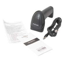 Сканер штрих-кода POScenter HH 2D2 HD, ручной, USB, белый, с кабелем 2,0 м