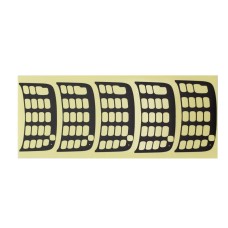 Zebra (Motorola) Наклейка клавиатуры, 26 кнопок, для MC55, MC65, MC67
